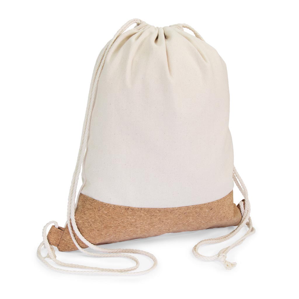 Sac à cordon en coton | Rontay, beige en liège, coton 160 g/m2 Photo 2 clients/infiniprinting/ax/photos_BD/AX15299-P2-Sac-a-cordon-en-coton-|-Rontay-imprime-.jpg